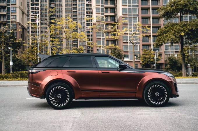 For Land Rover Velar Carbon Fiber Body Kit Velar Upgrades LM-style ...