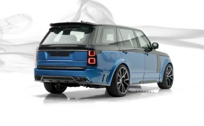 Hawk Body Kit Range Rover Black Range Rover Bodykits 240mm Carbon Fiber Widebody Kit 2019-