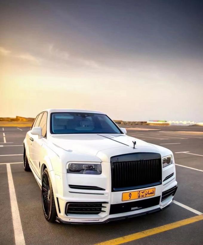 FRP Custom Wide Body Kits Rolls Royce Cullinan Bumper Engine Spoiler ...