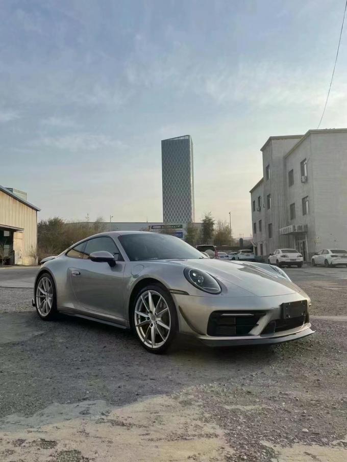 Cho Diffuser cho Porsche 992 Carbon fiber Body Kit 992 Carbon fiber front lip ...