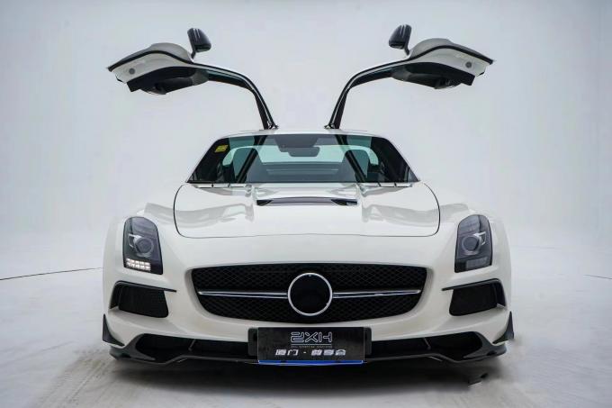 Sls Kit For Mercedes SLS R197 Carbon Fiber Body Kit SLS Upgrades Black Series ...
