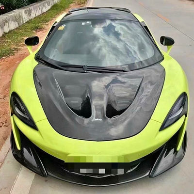 High Quality Carbon Fiber for McLaren 570S 540C 650S 600LT Upgraded P1 Style Dry Carbon Fiber Hood Hood