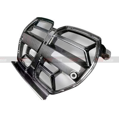 new product G80 G82 M3 M4 Carbon fiber grille Forbmw m3 M4 carbon fiber medium mesh air inlet grille