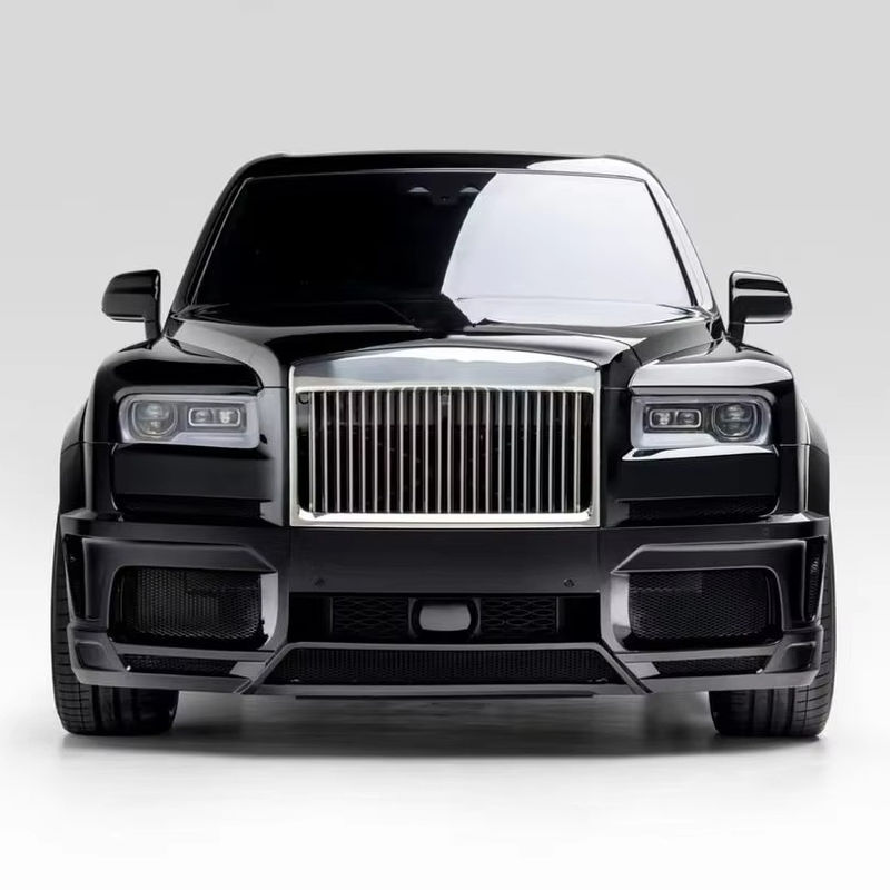 Schwarzer Cullinan Rolls Royce Karosserie-Kit NT-Stil Front und ...