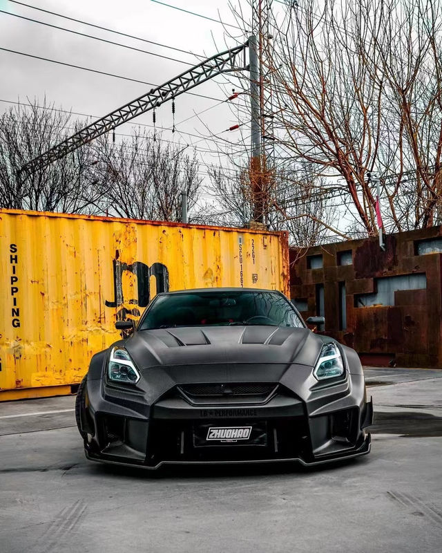 Darius Kit R35 2022 Hot New Products GTR R35 Wide Bodyki Body Kit สําหรับ Nissan GTR ...