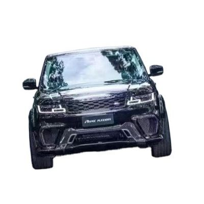 Runde ASPEC Style CF& FRP Wide Body Kit Front Bumper Rear Bumper Side Skirt Fender for Land Rover RANGE ROVE SPORT 2014-2017