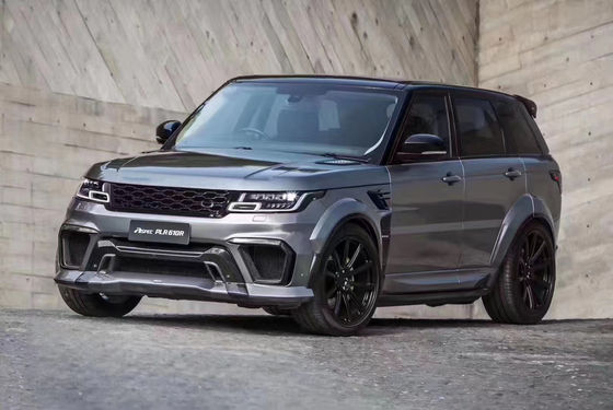 Runde ASPEC Style CF& FRP Wide Body Kit Front Bumper Rear Bumper Side Skirt Fender for Land Rover RANGE ROVE SPORT 2014-2017