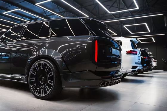 Carbon Fiber Land Rover Body Kit LM Style Universal Rear Bumper Lip Diffuser Spoiler