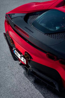 Carbon Fiber Spoiler Carbon Fiber Spoiler for Ferrari SF90  SF90 Upgraded OEM Style Spoiler Tail