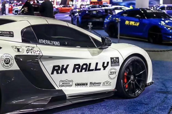 Sell Like Hot Cakes for McLaren MP4-12C 625C 650S Carbon Fiber Body Kit Upgraded 675LT Style Side Skirt Rear Diffuser