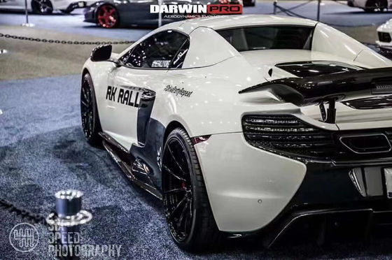 Sell Like Hot Cakes for McLaren MP4-12C 625C 650S Carbon Fiber Body Kit Upgraded 675LT Style Side Skirt Rear Diffuser