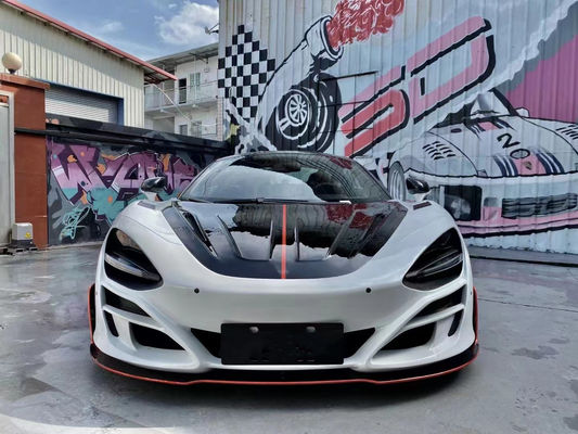 For McLaren 720s Dry Carbon Fiber Body Kit 720s Upgraded MSY-style Carbon Fiber Front and Rear Bumper Spoiler Widebody Kit