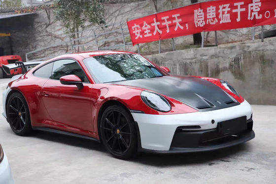 PP Plastic Material Body Kit for Porsche911  992 992 Upgraded GT3 Style Front and Rear Bumper Side Skirt Spoiler Hood Body Kit