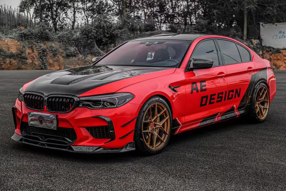 Auto Parts Carbon Fiber Body Kit for BMW M5 F90 M5 F90 Carbon Fiber Front Shovel Diffuser Spoiler Side Skirt Hood Body Kit