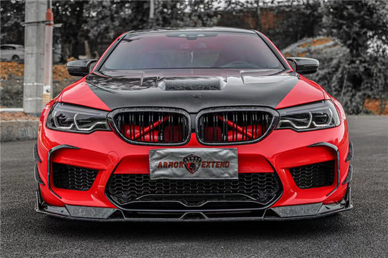 Auto Parts Carbon Fiber Body Kit for BMW M5 F90 M5 F90 Carbon Fiber Front Shovel Diffuser Spoiler Side Skirt Hood Body Kit
