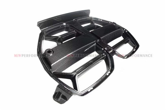 new product G80 G82 M3 M4 Carbon fiber grille Forbmw m3 M4 carbon fiber medium mesh air inlet grille