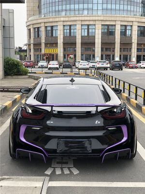 Hot sale I8 carbon fiber body kit Forbmw I8 front shovel rear diffuser spoiler side skirt