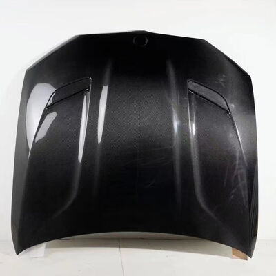 For BMW F90 M5 Carbon Fiber Hood F90 M5 Has Been Upgraded with a CS-style Carbon Fiber Hood and Engine Cover