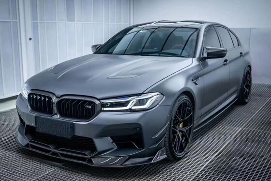 For BMW F90 M5 Carbon Fiber Hood F90 M5 Has Been Upgraded with a CS-style Carbon Fiber Hood and Engine Cover