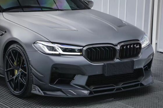 For BMW F90 M5 Carbon Fiber Hood F90 M5 Has Been Upgraded with a CS-style Carbon Fiber Hood and Engine Cover