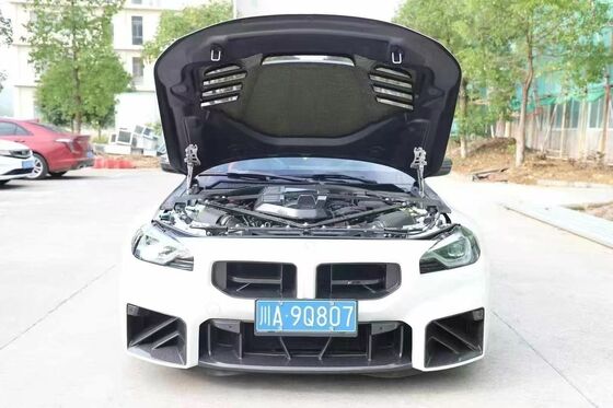 For BMW G87 M2  Carbon Fiber Hood  G87 M2  Upgraded  VS Style Carbon Fiber Hood