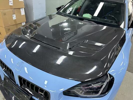 For BMW G87 M2  Carbon Fiber Hood  G87 M2  Upgraded  VS Style Carbon Fiber Hood