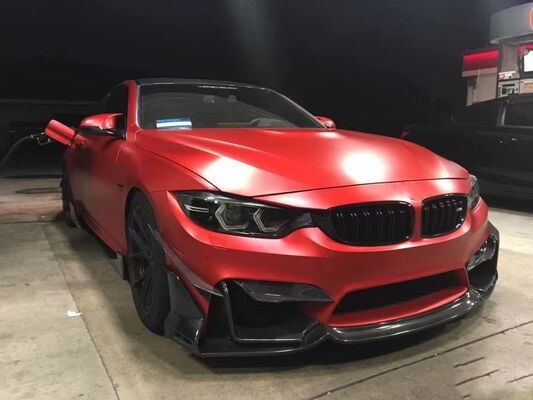 For BMW M3 M4 F80 F82 Carbon Fiber Body Kit M3 M4 F80 F82 Upgrade MAD Style Carbon Fiber Front Lip Diffuser Spoiler