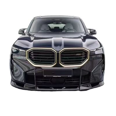 For BMW XM Carbon Fiber Body Package XM Upgrade MXD Style Carbon Fiber Front Lip Diffuser Spoiler Side Skirt