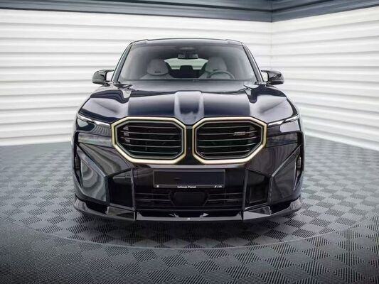For BMW XM Carbon Fiber Body Package XM Upgrade MXD Style Carbon Fiber Front Lip Diffuser Spoiler Side Skirt