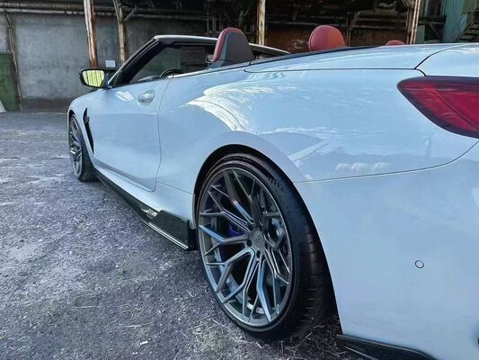 For BMW M8 F91 F93 Carbon Fiber Body Kit M8 Upgrade PAK Style Carbon Fiber Front Lip Diffuser Spoiler