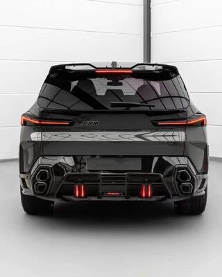 For BMW XM Carbon Fiber Body Kit XM Upgrade LD-style Carbon Fiber Front Lip Diffuser, Spoiler Wheel Arch