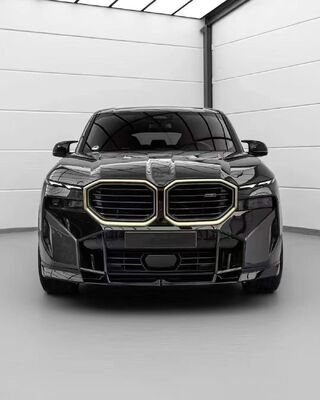 For BMW XM Carbon Fiber Body Kit XM Upgrade LD-style Carbon Fiber Front Lip Diffuser, Spoiler Wheel Arch