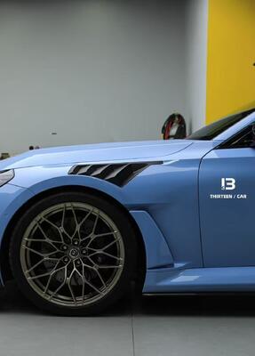 For BMW G87 M2 Dry Carbon Fiber Mudguards G87 M2 An-style Dry Carbon Fiber Mudguards Fenders