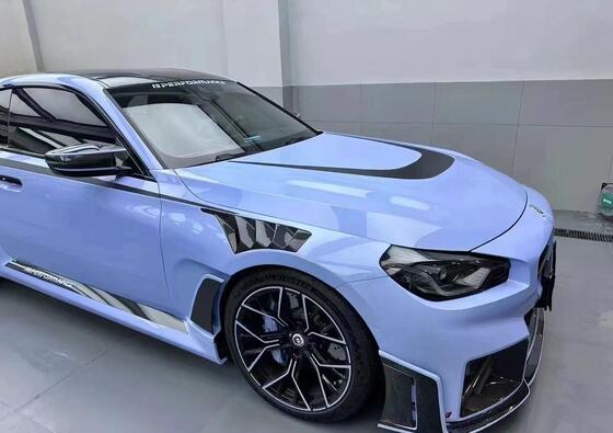 For BMW G87 M2 Dry Carbon Fiber Mudguards G87 M2 An-style Dry Carbon Fiber Mudguards Fenders