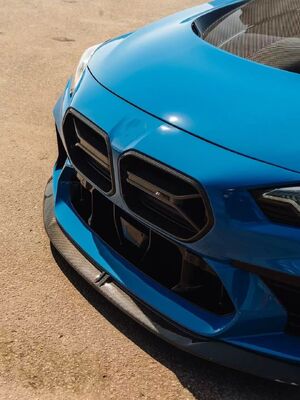 For BMW G87 M2 Dry Carbon Fiber Body Kit G87 M2 AD Style Front Bumper Spoiler Side Skirt Diffuser