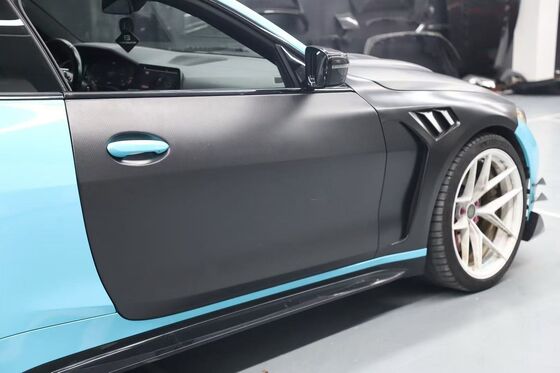 For BMW G82 M4 Dry Carbon Body Kit G82 M4 Upgraded N-style Carbon Fiber Mudguards Spoiler Hood