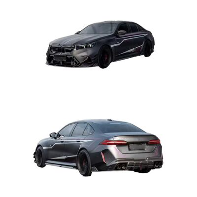 For BMW G90 M5 Carbon Fiber Body Kit G90 M5 AE-style Carbon Fiber Front Lip Diffuser Spoiler Side Skirt