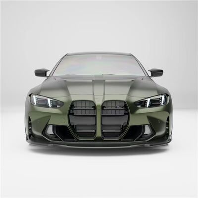 For BMW G82 M4 Dry Carbon Fiber Body Kit M4 RZ-style Front Lip Diffuser Spoiler Side Skirts M4 Fenders