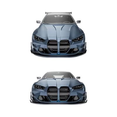 For BMW G80 G82 M3 M3 Dry Carbon Fiber Body Kit M3 M4 RZ Front Lip Diffuser Spoiler Hood Fender M3 and M4 Body Kits