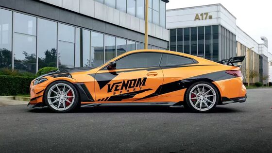 For BMW G82 M4 Dry Carbon Fiber Body Kit M4 AE Style Front Lip Diffuser Spoiler Side Skirts M4 Fenders