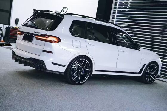 For BMW X7 Carbon Fiber Body Kit X7 FD Carbon Fiber Front Lip Diffuser Spoiler Side Skirt X7 Bumper Accessories