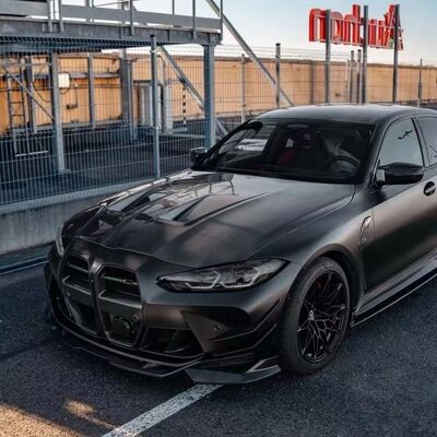 For BMW G80 G82 M3 M4 CFA Dry Carbon Fiber Body Kit M3 M4 CFA Front Lip Diffuser Spoiler Hood CFA Body Kit