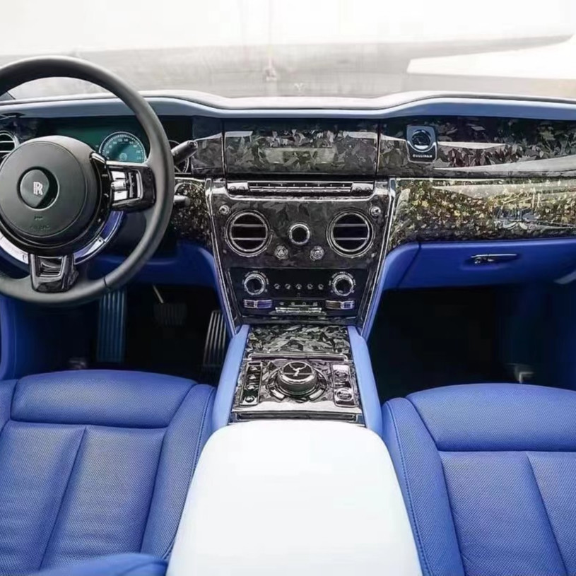 2018 Cullinan Rolls Royce Body Kit Dry Carbon Fiber Interior Trim ...